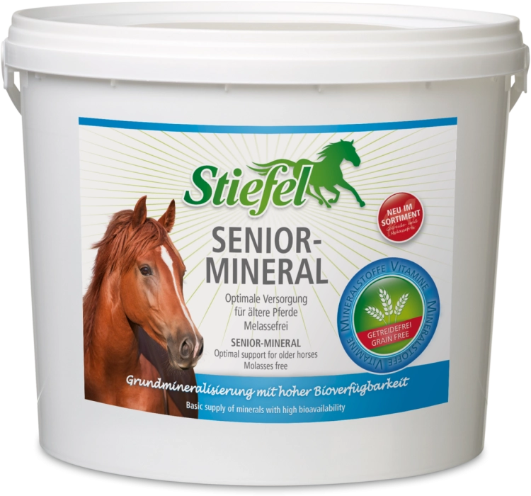 Witaminy i minerały dla starszych koni Stiefel Senior Mineral 3kg