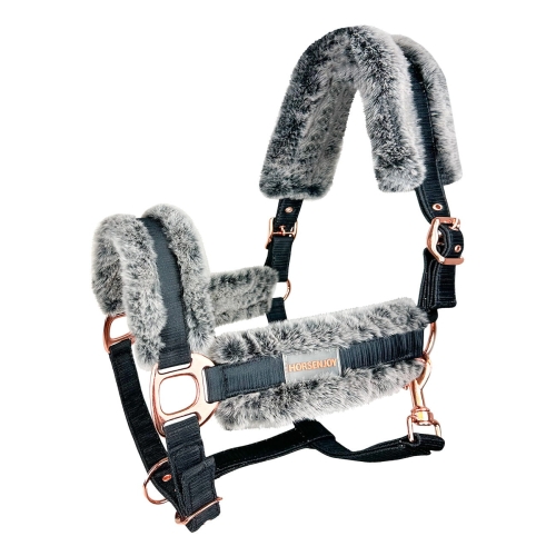 Kantar dla konia Horsenjoy Kayla w kolorze czarnym