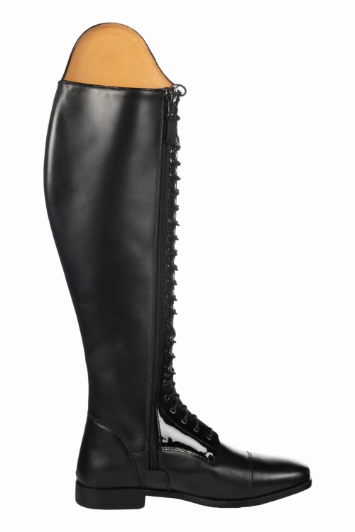 Buty jeździeckie z wysoką cholewką HKM Amalfi Lack