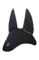 Nauszniki dla konia HKM Amalfi Soft w kolorze czarnym