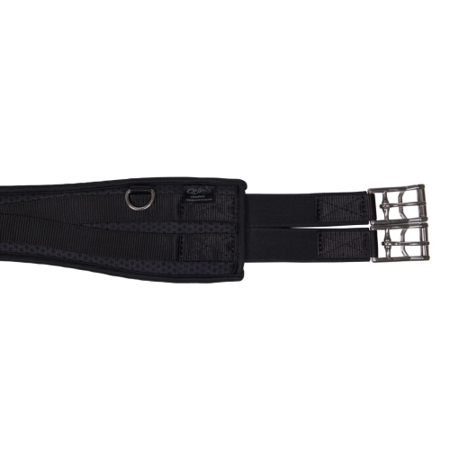 Popręg dla konia QHP Air Mesh w kolorze czarnym