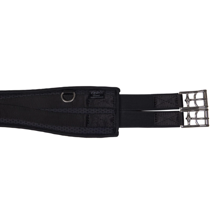 Popręg dla konia QHP Air Mesh w kolorze czarnym