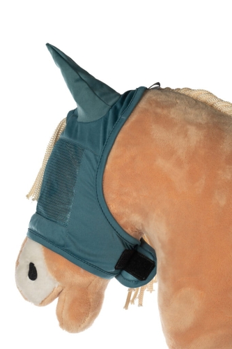 Maska na owady zapinana na rzep dla Hobby Horse w kolorze zielonym