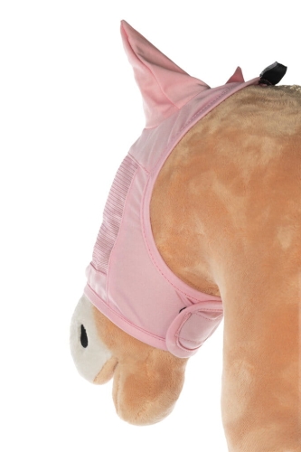 Maska na owady zapinana na rzep dla Hobby Horse w kolorze różowym