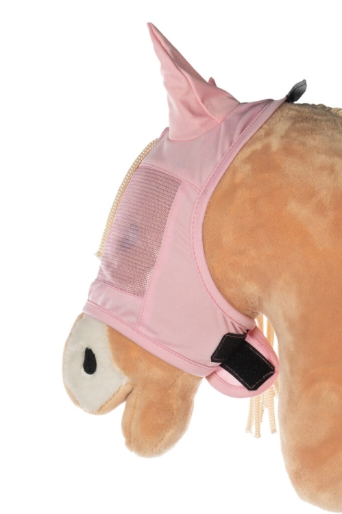 Maska na owady z siateczką dla Hobby Horse w kolorze różowym