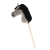 Hobby Horse w stajni QHP w kolorze szarym