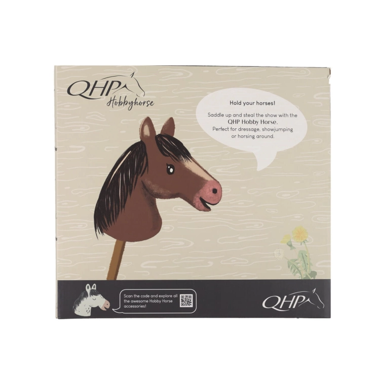 Hobby Horse w opakowaniu QHP w kolorze szarym