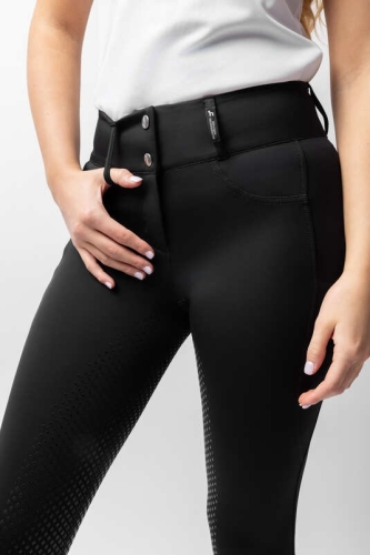 Bryczesy damskie w kolorze czarnym Horze Evelyn