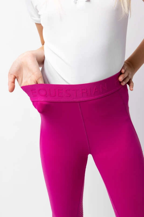 Młodzieżowe breginsy Horze Madison w kolorze beetroot pink