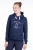 Bluza do jazdy konnej HKM Equine Sports w kolorze granatowym zaprezentowana przez modelkę  widoczna z przodu