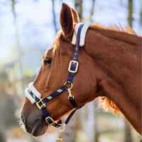 HORSENJOY kantar TIFFANY granatowy 