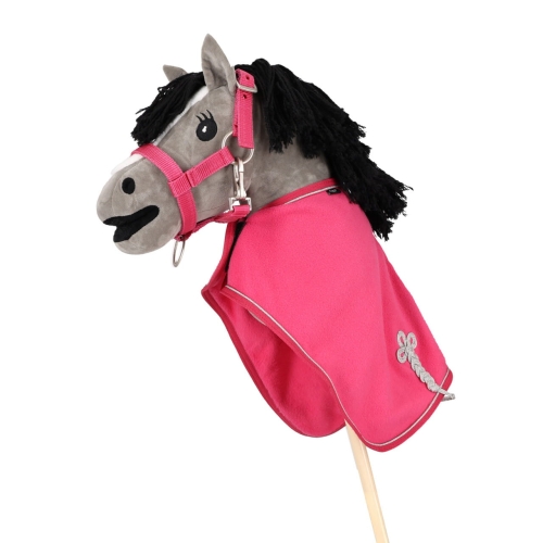 Derka polarowa dla Hobby Horse w kolorze różowym QHP