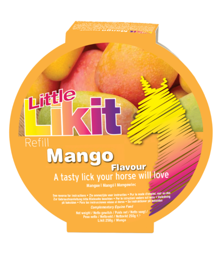 Lizawka dla konia Likit o smaku mango  wkład 250g