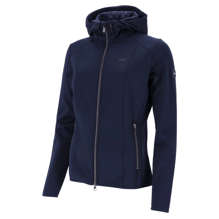 Bluza jeździecka Schockemohle Suzan w kolorze dark navy widoczna z przodu