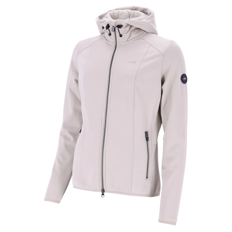 Bluza jeździecka Schockemohle Suzan w kolorze chalk widoczna z przodu
