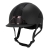 Kask jeździecki z wąskim daszkiem QHP Detroit w kolorze czarnym