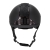 Kask do jazdy konnej z wąskim daszkiem QHP Detroit w kolorze czarnym
