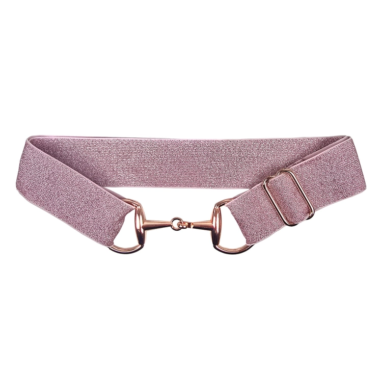 Pasek do spodni Horsenjoy Bit w kolorze różowym/rosegold