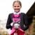 Nauszniki i ogłowie dla Hobby Horze w kolorze różowym QHP