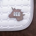 Numerek startowy jeździecki QHP Unicorn w kolorze multicolor