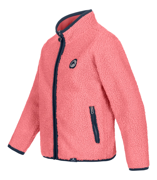 Bluza jeździecka dla dziewczynki ELT Lucky Lana w kolorze pink rose widoczna z przodu