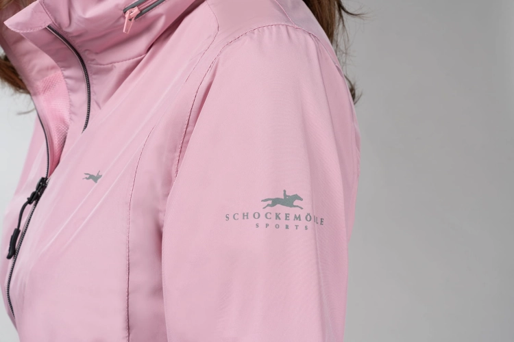 Kurtka jeździecka z elementami odblaskowymi Schockemöhle Laila w kolorze dusty pink