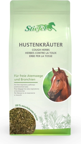 Mieszanka ziół na drogi oddechowe dla koni Stiefel Hustenkrauter 1000g