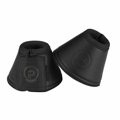 Kalosze dla konia Eskadron Platinum Leather w kolorze czarnym