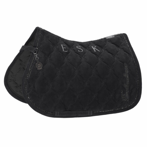 Czaprak wszechstronny Eskadron Platinum Velours w kolorze black