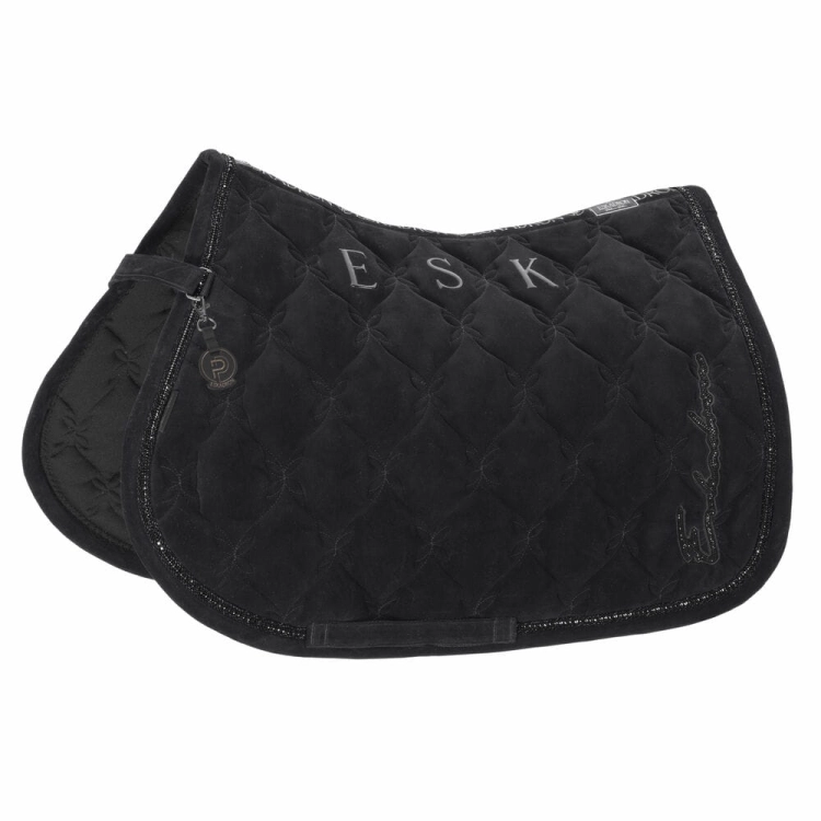 Czaprak wszechstronny Eskadron Platinum Velours w kolorze black