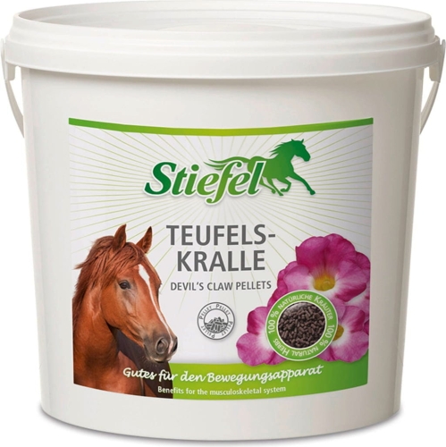 Czarci pazur dla koni Stiefel Teufelskralle Pellet 1kg