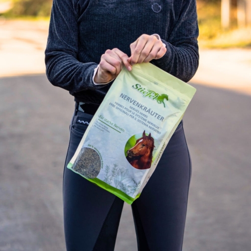 Zioła na uspokojenie dla koni Stiefel Nervenkraut 1kg