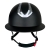 Kask jeździecki ze srebrnym panelem York Amethyst Shiny Silver
