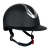 Kask do jazdy konnej ze srebrnym panelem York Amethyst Shiny Silver