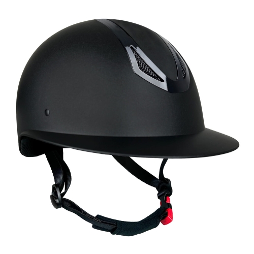 Kask jeździecki York Amethyst Shiny Black