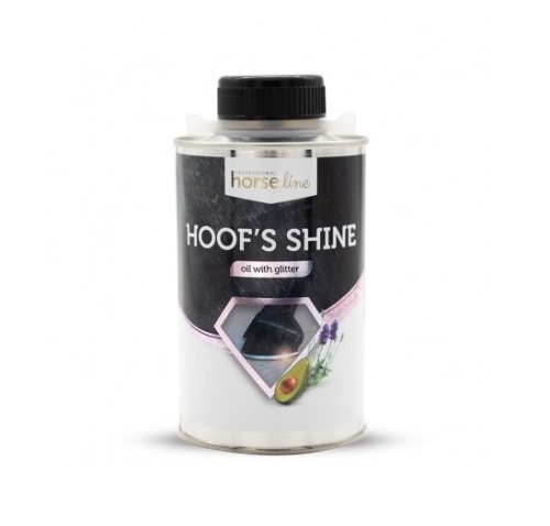 Olej do kopyt z brokatem Horseline Hoof's Shine 450ml