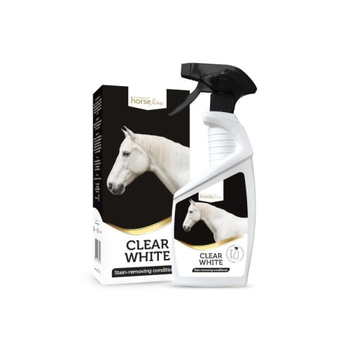 Odżywka odplamiająca do siwej sierści Horseline Clear White 700ml