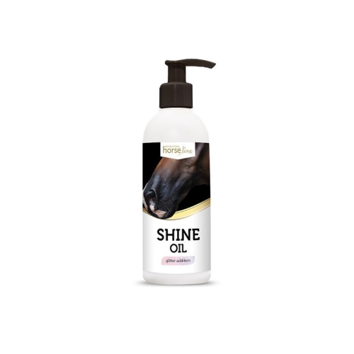 Olejek do pyska konia z brokatem Horseline Shine Oil 250ml