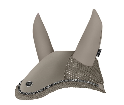 Nauszniki dla konia Fair Play Nephrite w kolorze migdałowym