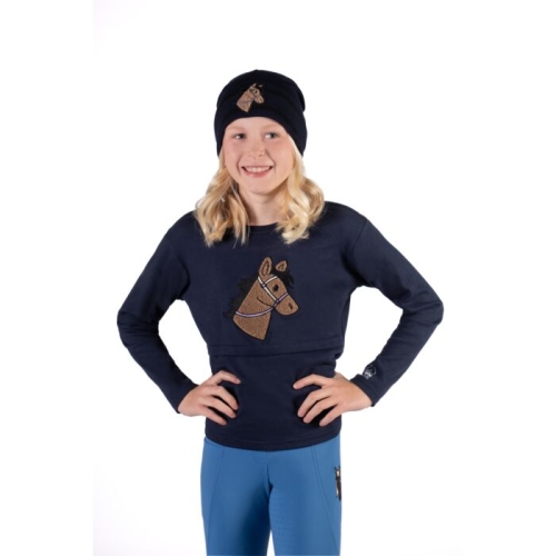 Czapka jeździecka dziecięca i inne akcesoria z kolekcji HKM Junior Mia