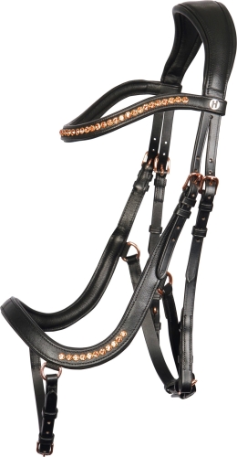HARRY'S ogłowie ANATOMIC rosegold