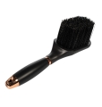 Szczotka do kopyt z żelową rączką HKM Gel w kolorze czarnym-rosegold