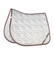 HKM czaprak GOLDEN BIT white