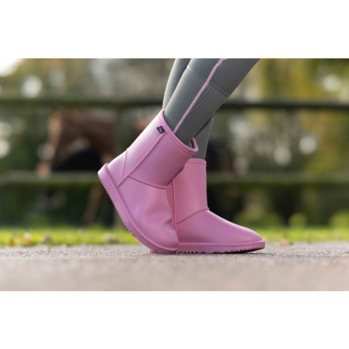 Buty stajenne HKM Davos Summer w kolorze różowym