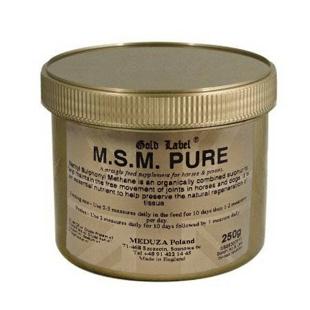 Suplement na stawy dla koni Gold Label M.S.M. Pure 250g