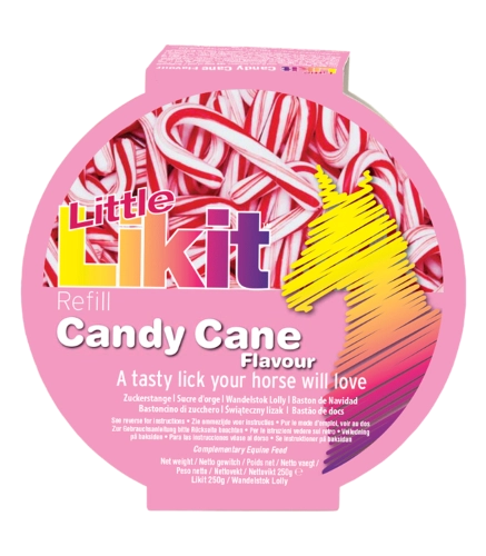 Lizawka dla konia Likit o smaku candy cane wkład 250g