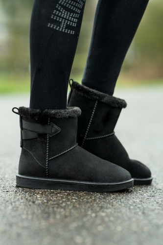 Buty stajenne na zimę HKM Davos Legolin w kolorze czarnym