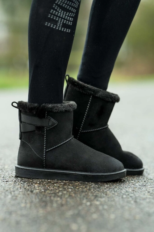 Buty stajenne na zimę HKM Davos Legolin w kolorze czarnym