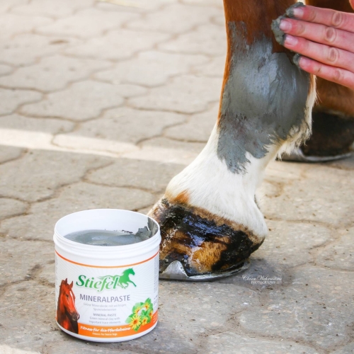Glinka zielona chłodząca dla koni Stiefel Mineral-Paste 2kg