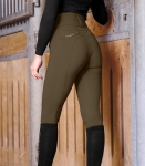 ELT bryczesy COMFORT Glam green brown